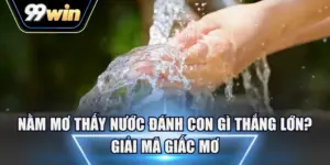 nằm mơ thấy nước